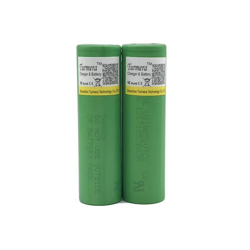 18650 VTC6 батарея US18650VTC6 3000 mAh 3 7 v 30A Высокая сливная литиевая аккумуляторные батареи
