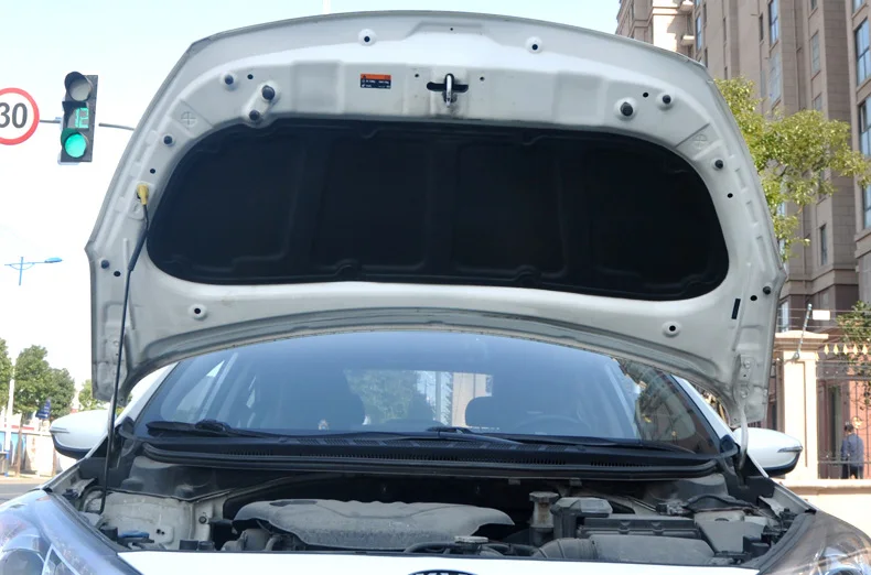 LSRTW2017 капот автомобиля звукоизоляция хлопок для kia rio 2011 2012 2013