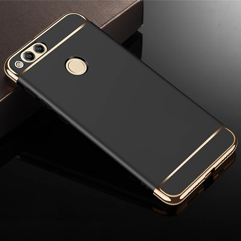 Чехол YonLinTan чехол для HuaWei Honor 7X 7 5 X 5X Роскошный задней панели телефона 360 жесткий