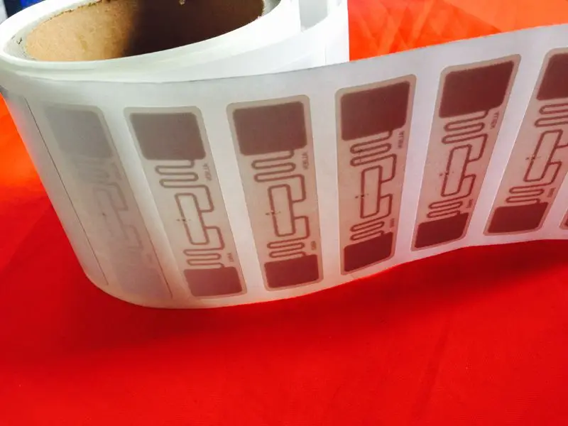 20PCS/lot 9662 UHF RFID Tag Coated paper Stickers ISO18000-6C H3 Sticker label | Безопасность и защита