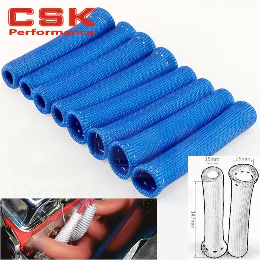 8 шт. изолятор для проводов с свечей зажигания защитный кожух диаметр рукава 1