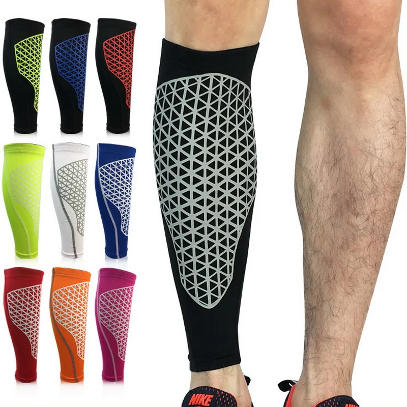 1 пара гетры для бега велоспорта футбола голени Компрессионные Рукава