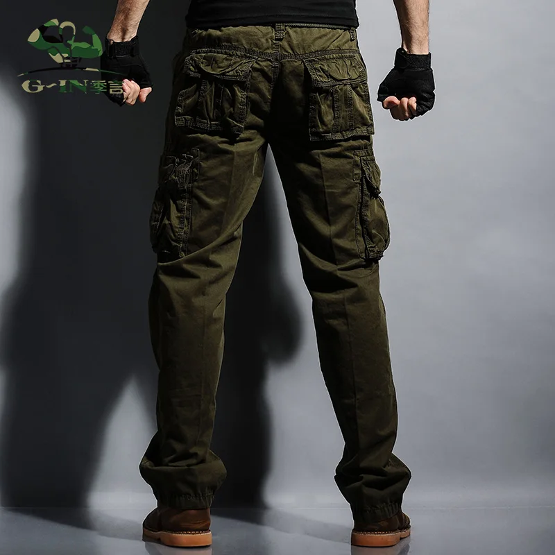 Новые мужские штаны из флиса большие размеры военные брендовые дизайнерские
