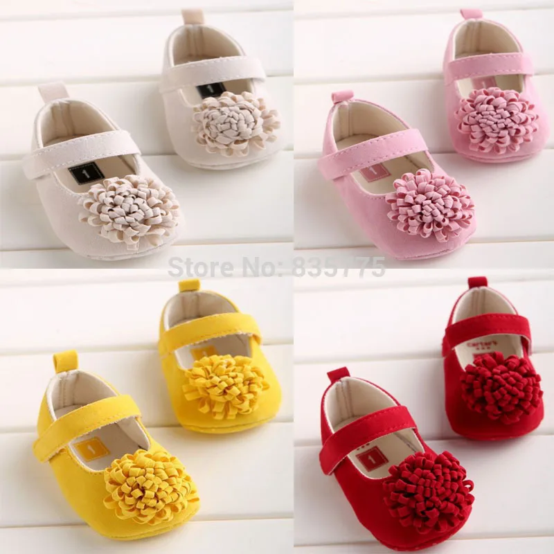 Розничная продажа обувь для маленьких девочек с большими цветами 11 см 12 13 весенне