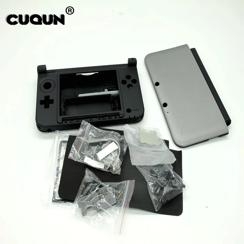 Чехол для консоли Nintendo 3DS xl чехол с кнопками черный синий красный серебристый