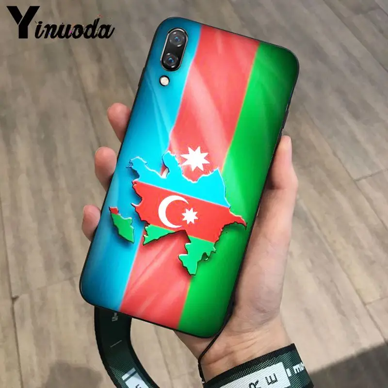 Новинка чехлы Yinuoda с флагом azerjan buta чехол для телефона Huawei Mate10 Lite P20 Pro P10 Plus Honor 9 10