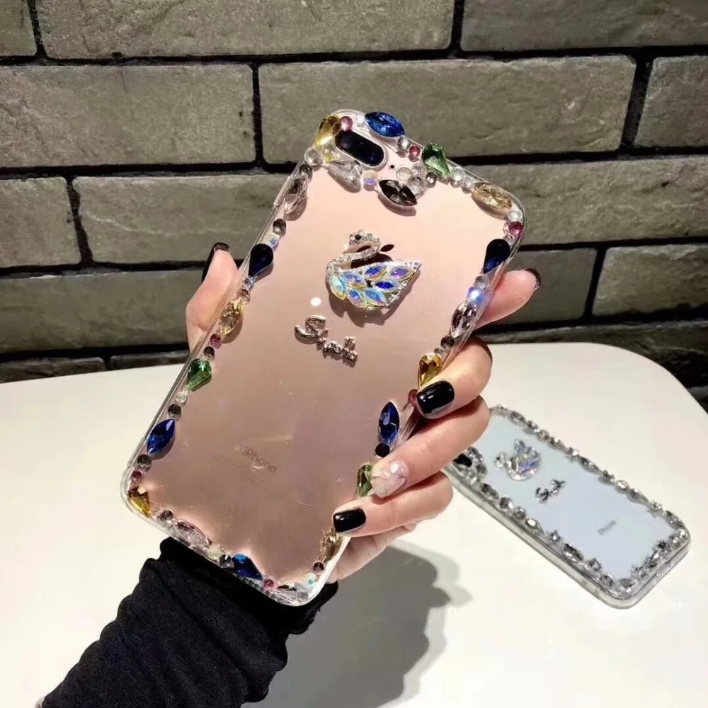Female style Bling Glitter Crystal Back Cover For XIaomi Redmi 3 4 4A 4X 5 5A 5Plus Pro Note 2 Innovation Diamond Case |