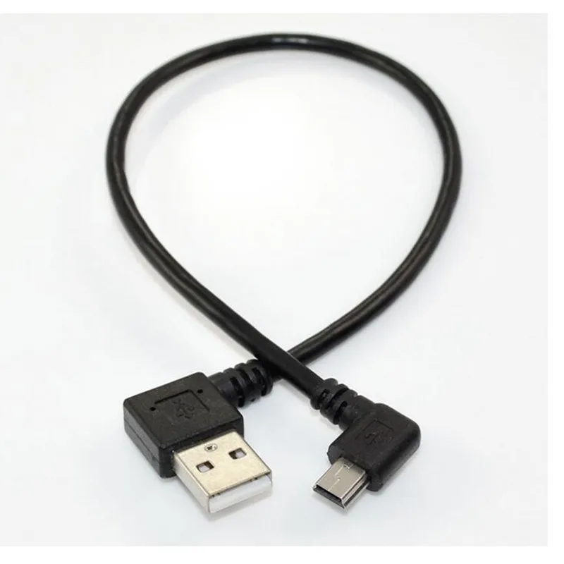 Адаптер LBSC с прямым углом USB A папа на мини 5-контактный левый угол | Электроника