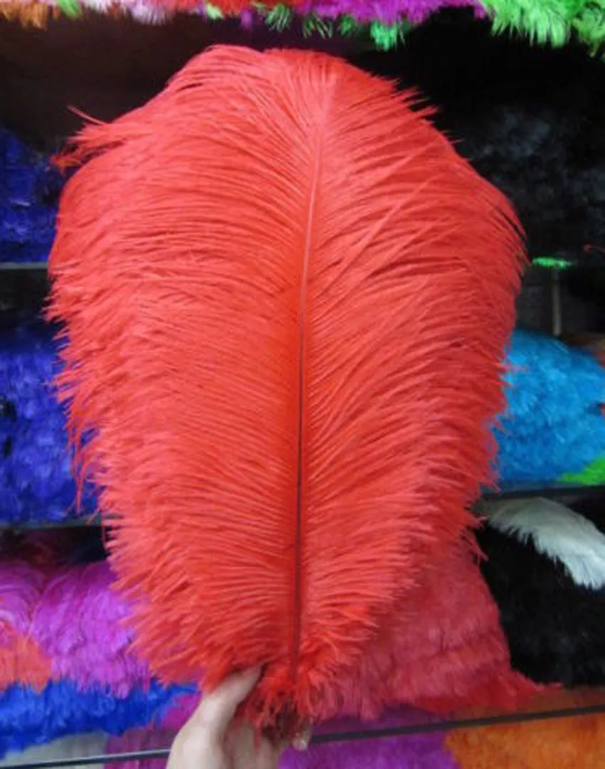 Горячие 10 шт Свадебные дни рождения натуральные перья страуса 10-12 дюймов/25-30 см