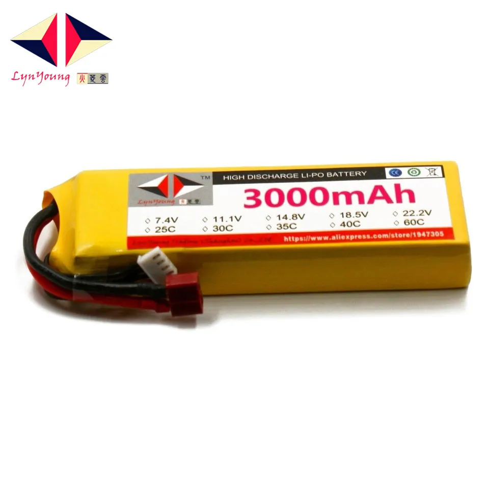 Аккумулятор HX Lipo 3S 11 1 В 3000 мАч 25C 30C 35C 40C 60C для радиоуправляемого дрона