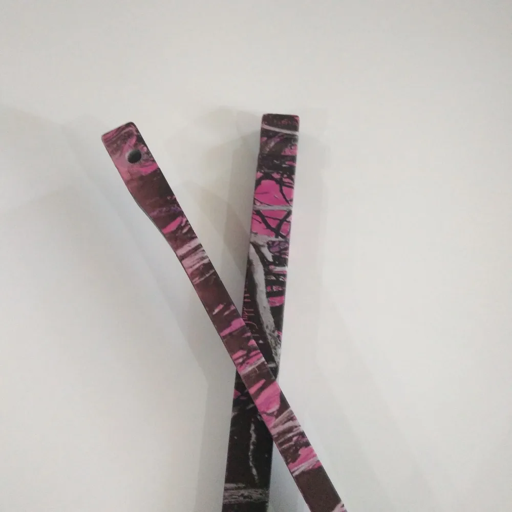 4 шт. Стекловолоконные конечности в красном камуфляже для самостоятельного