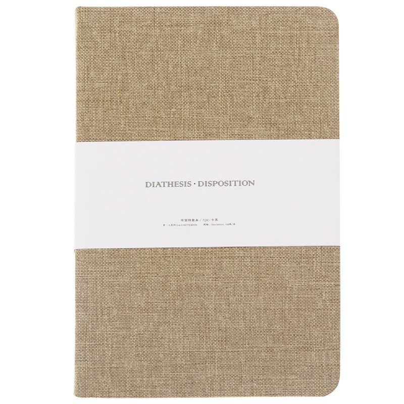 Простой чистый цвет поверхности ткани рук книги по счету пустой площади записная