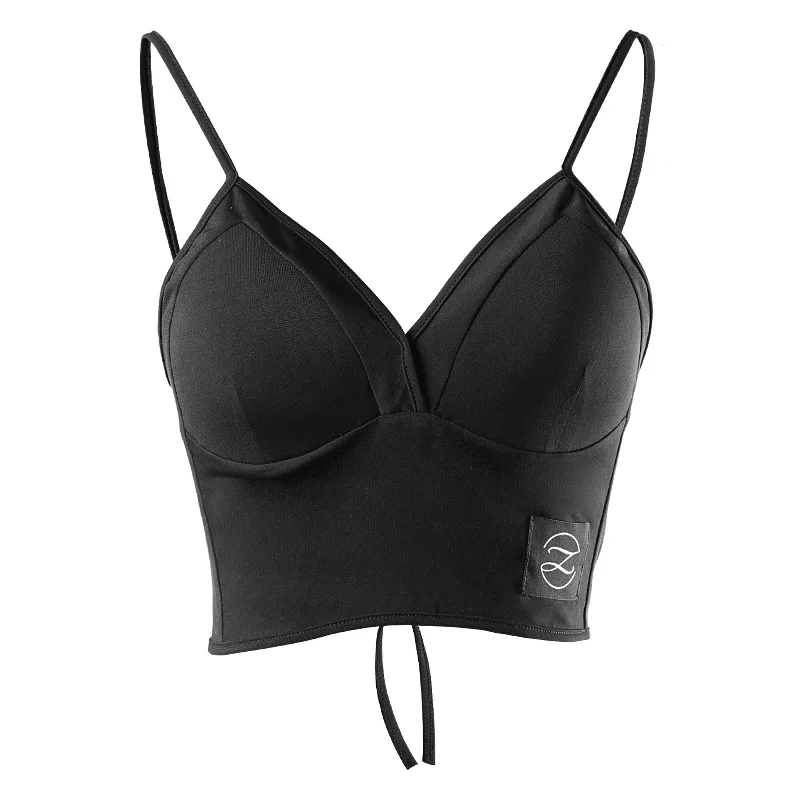 

Latin dance beauty back underwear professional bra dance modern dance ballroom dance underwear to send chest pad Z1075