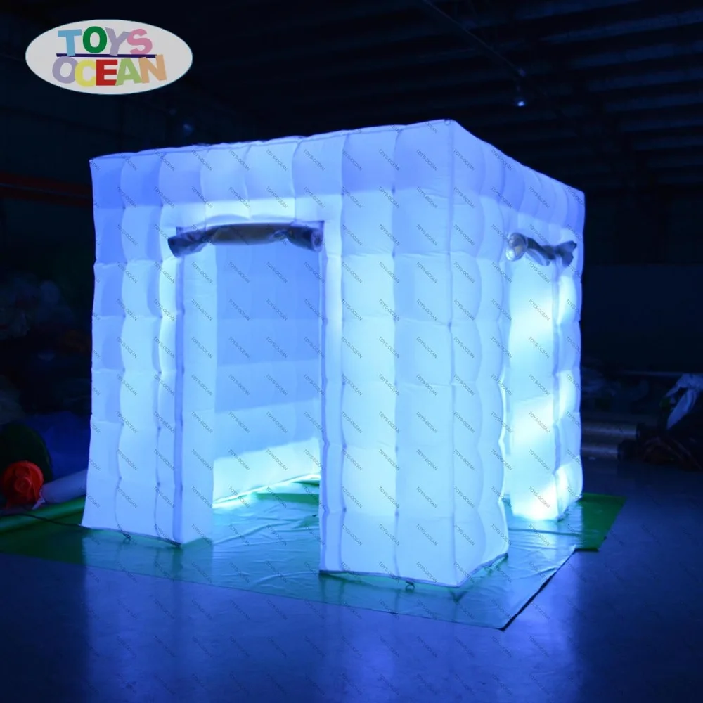 Светодиодная надувная фотобудка кубическая палатка для продажи|inflatables for sale|tent