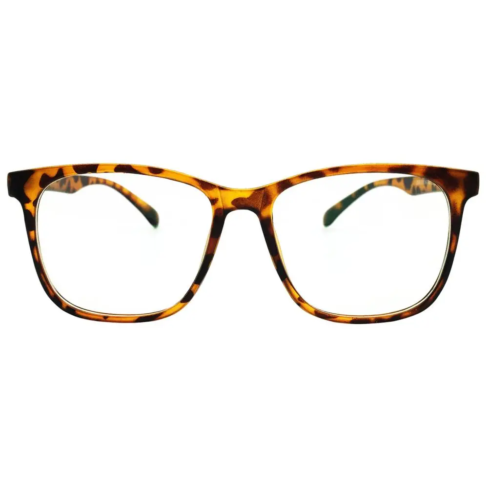 Негабаритные Рецептурные очки для мужчин и женщин черный синий черепаха рамки