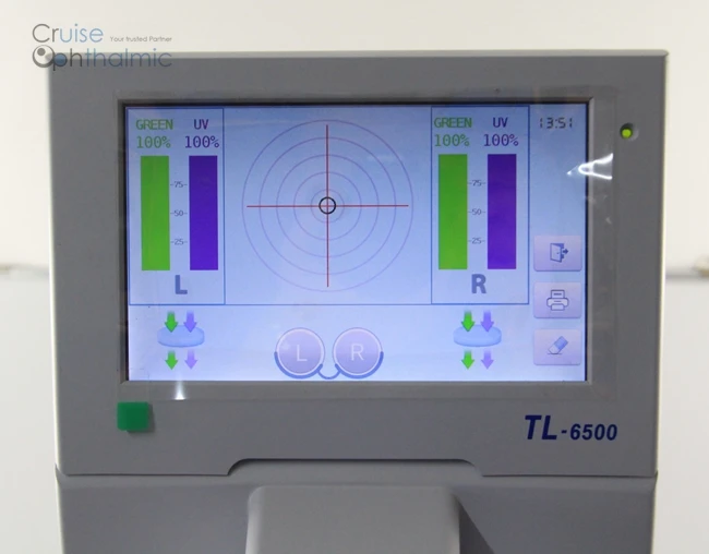 7,00 дюймовый сенсорный экран автоматический Lensmeter TL6500C | Focimeter УФ-тестер | Диоптриметр CE сертифицированный