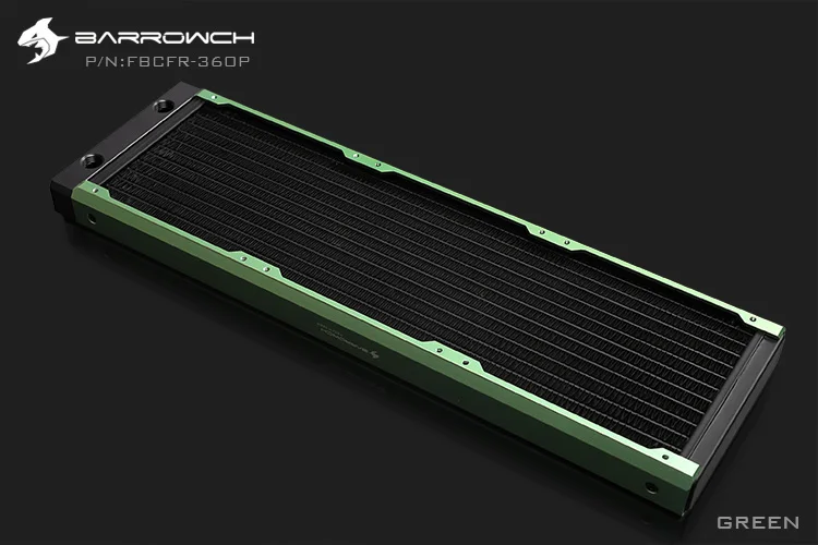 BARROWCH 240 мм радиатор POM/акриловая версия модульная рыба Хамелеон Съемная