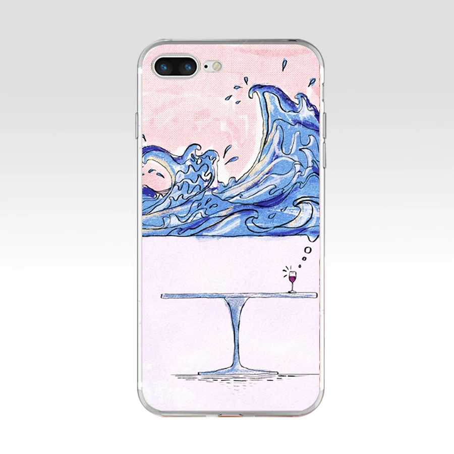 13 229AQ вино Избранное Мягкий ТПУ силиконовый чехол для Apple iPhone 6 6s 7 8 plus чехол - Цвет: 13