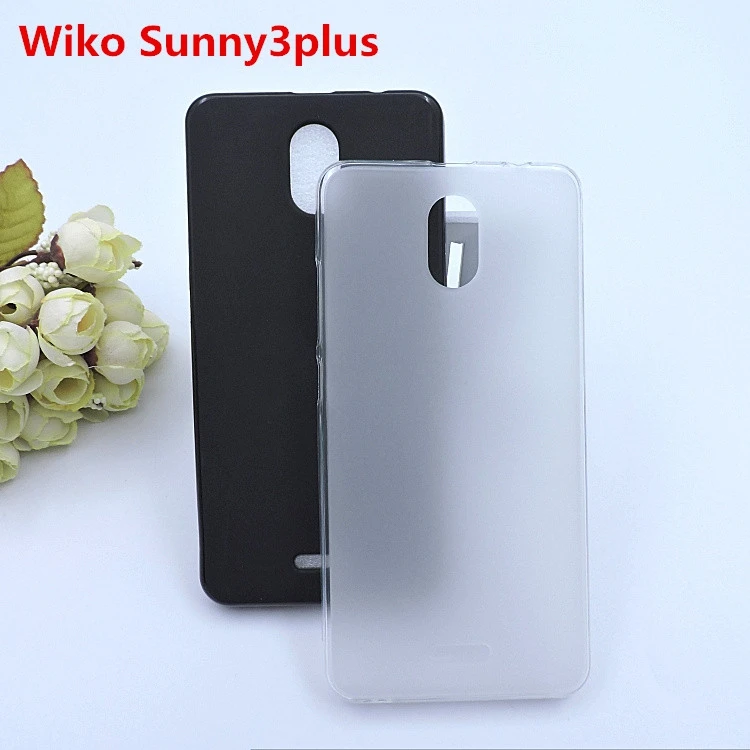 Силиконовый ТПУ чехол для Wiko sunny 3 plus с полной защитой Sunny3 силиконовый гелевый