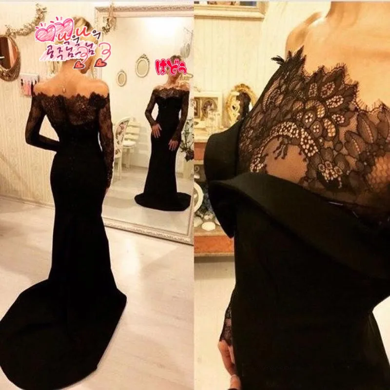 Великолепные вечерние платья Длинные Vestido de Festa селфи-палка со штативом, Bluetooth с длинными рукавами платье-Русалка с вырезом лодочкой плиссированный халат De Soiree