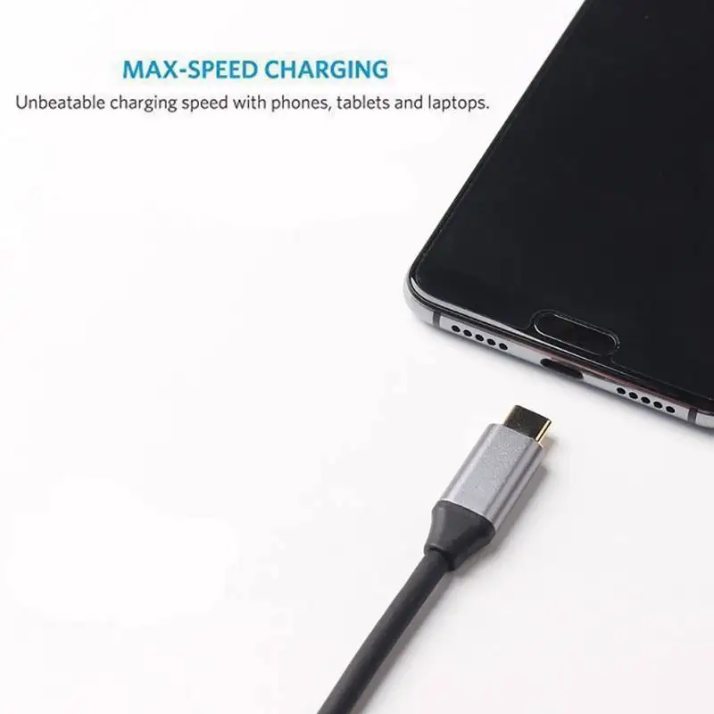 3A Fast Charging Data Usb type C Cables 1M Cable USB3.1 Type-C public to Public Line For MacBook USB-C Mobile Phone line | Электроника