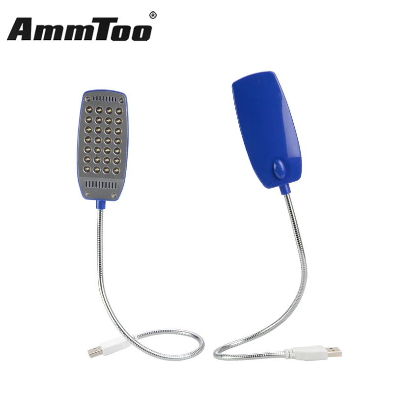 Светодиодная лампа USB 28 светодиодов гибкие лампы для книг разные цвета ноутбуков