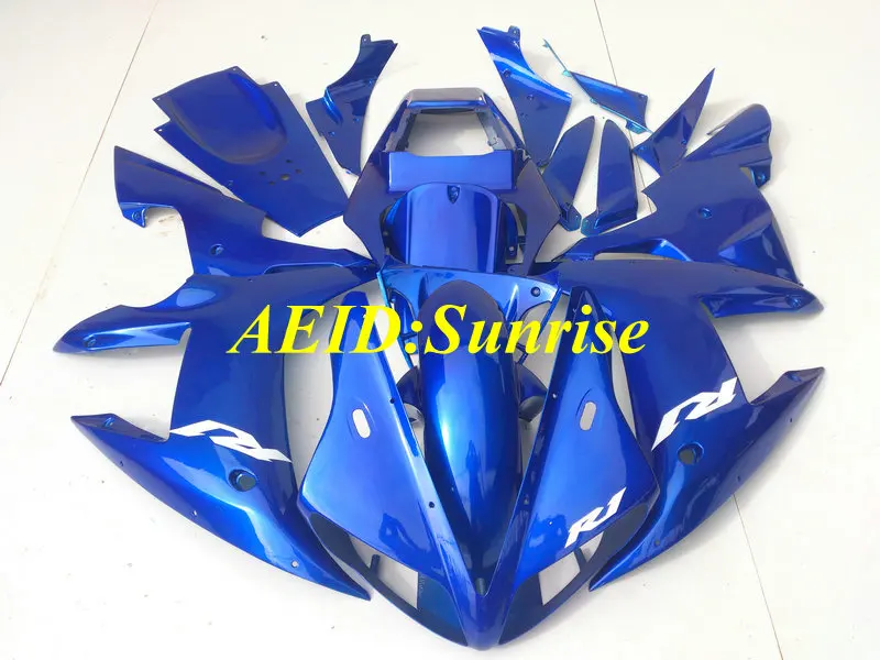 Набор обтекателей для мотоцикла YAMAHA YZFR1 02 03 YZF R1 2002 2003 YZF1000 yzfr1 ABS TOP Blue набор +