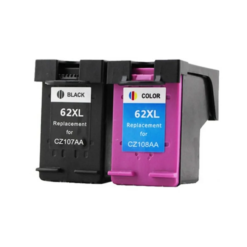 2PK совместимый чернильный картридж 62XL для hp62 62 5640 5660 7640 5540 5544 5545 5546 Officejet 5548 5740 5741 5742