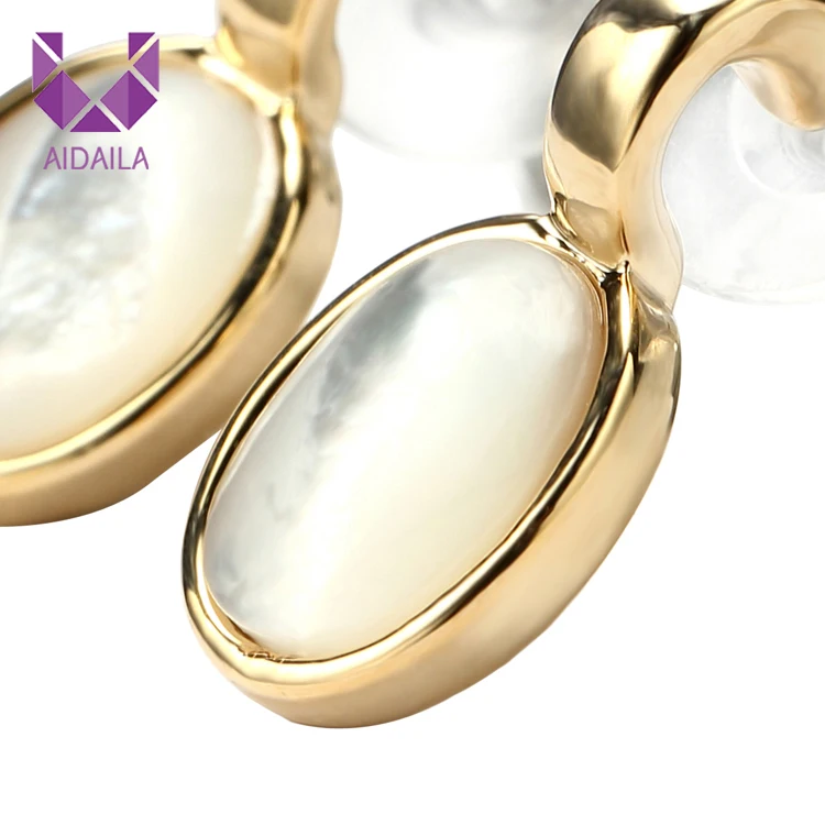 Женские длинные висячие серьги с металлической медью высокое качество красивый