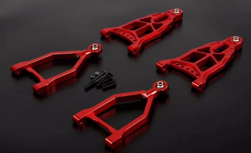 

1/5 gas rc baja spare parts Baja CNC alloy front extended A arm set 85339