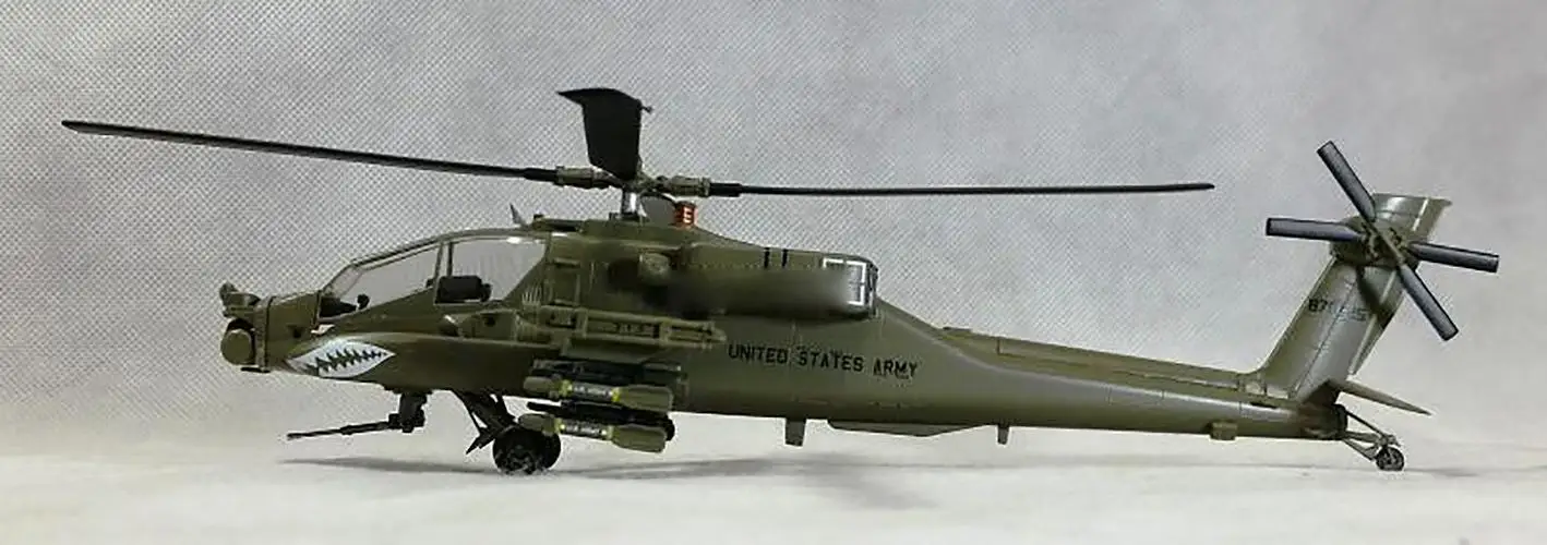 США AH-64A армии 87-0425 1-501-го 1/72 готового вертолета легкой модели |