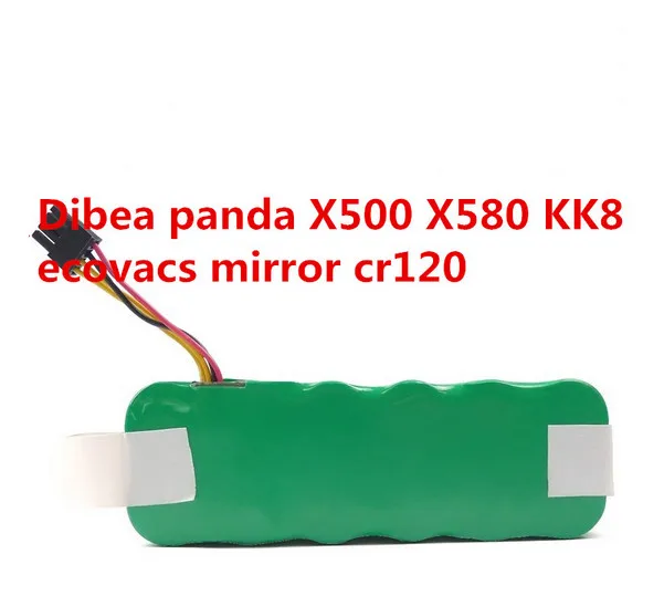 Лучшее качество Ni MH 14 4 V 4500mAh батарея пылесоса для Dibea panda X500 X580 Ecovacs Зеркало CR120|450 mah