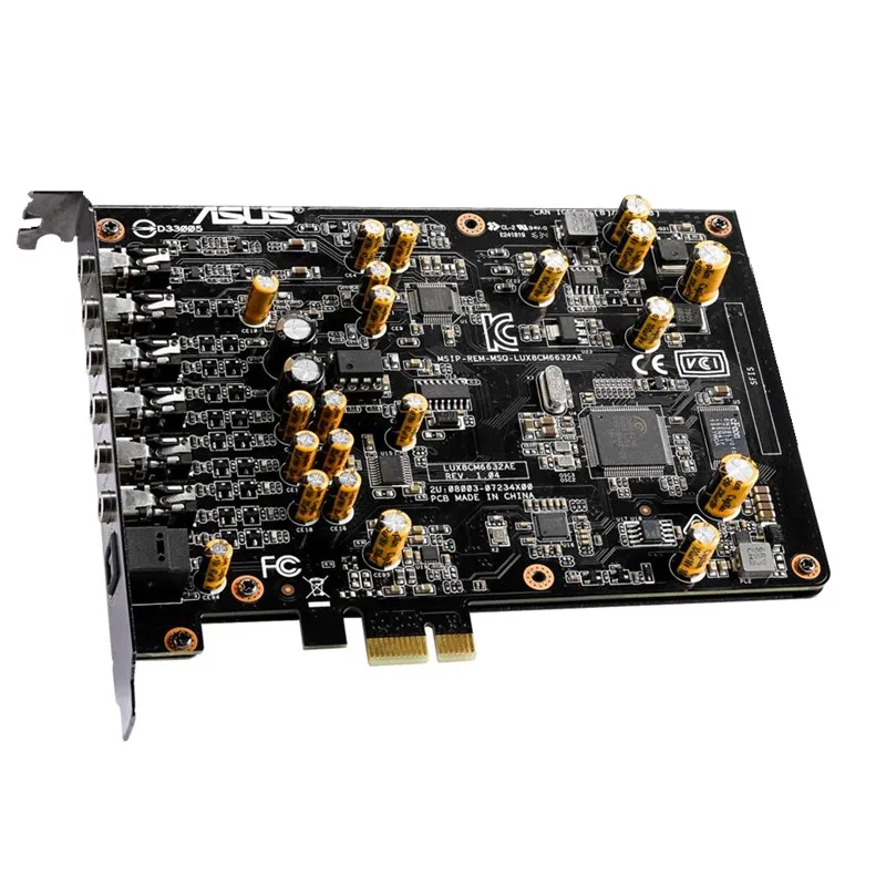 Используется, ASUS XONAR AE 7,1 канал звуковая карта PCI-E интерфейс HIFI Музыка/развлечения/игровая Карта