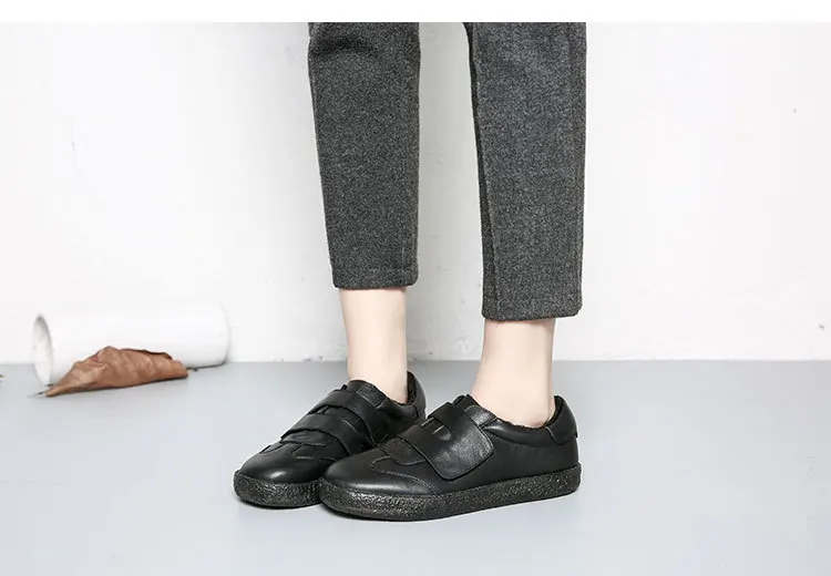 PEIPAH/Весенняя повседневная женская обувь из коровьей кожи; zapatos mujer; женские кроссовки; Zapatillas Deportivas Mujer; Женская прогулочная обувь