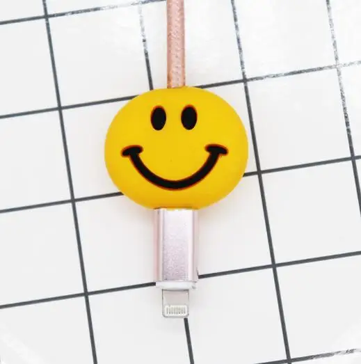 11 Мультяшный милый USB защитный кабель органайзер для управления линией передачи данных защита для зарядки для iPhone samsung - Цвет: 11