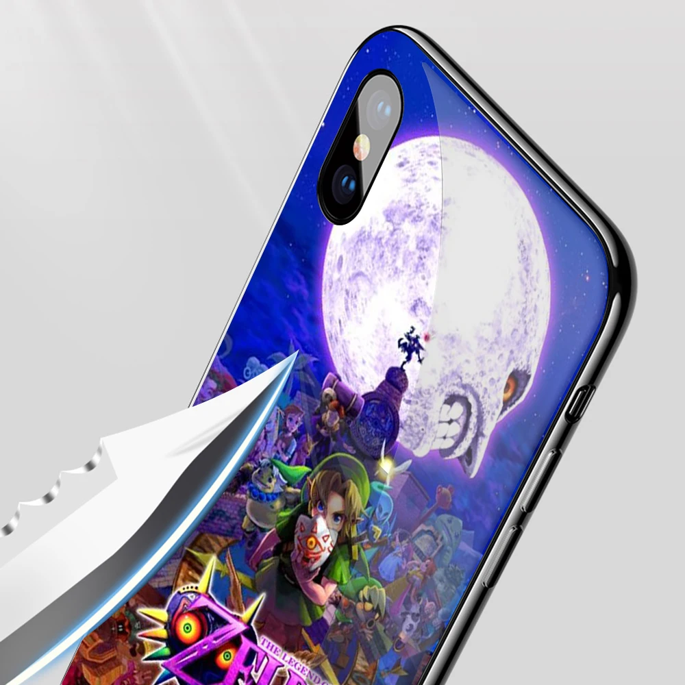 Мягкий чехол Lavaza Legend of Zelda из закаленного стекла для Apple iPhone 6 6 S 7 8 Plus 5 5S SE X XS MAX XR TPU