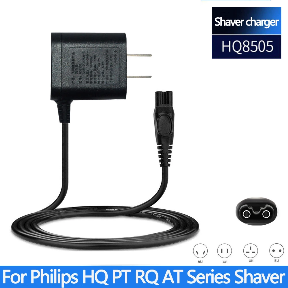 HQ8505 зарядное устройство AC адаптер для бритвы PHILIPS HQ8830 HQ8850 HQ8870 HQ8880 HQ8882 HQ8100 HQ8140 HQ8142