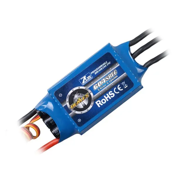 ZTW Beatles 50A 60A 80A ESC Бесщеточный Регулятор скорости для RC самолета | Игрушки и хобби