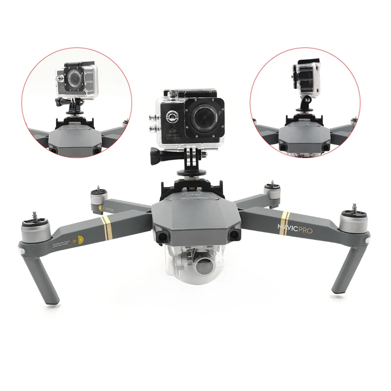 Для DJI Mavic Pro Drone Gimbal Крепление для камеры многофункциональный фиксированный кронштейн светодиодный светильник держатель с пряжкой для DJI Mavic Pro Аксессуары