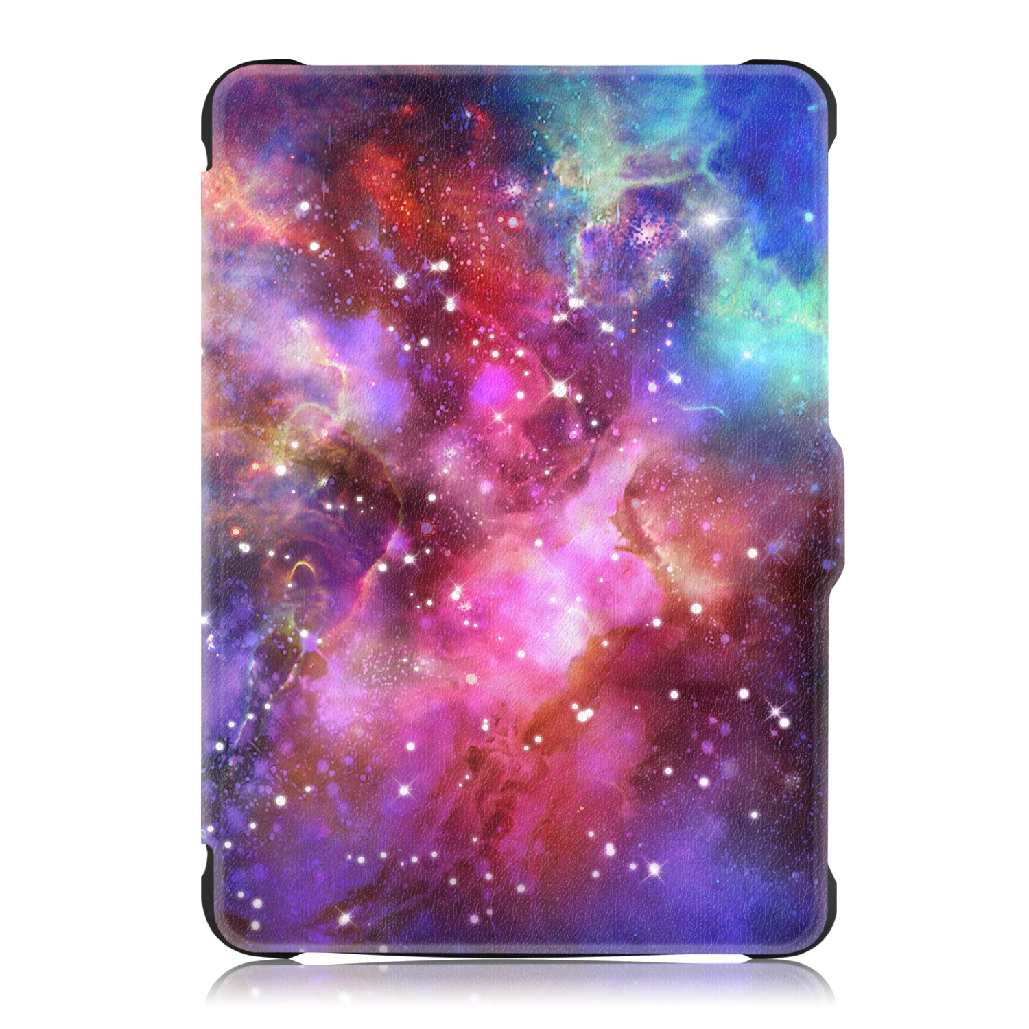 milky way Мягкий силиконовый чехол из искусственной кожи и ТПУ для Kobo Clara HD N249 1018 6,0 дюймов, чехол для электронных книг, Магнитный смарт-чехол с функцией автоматического сна+ пленка+ ручка - Цвет: milky way