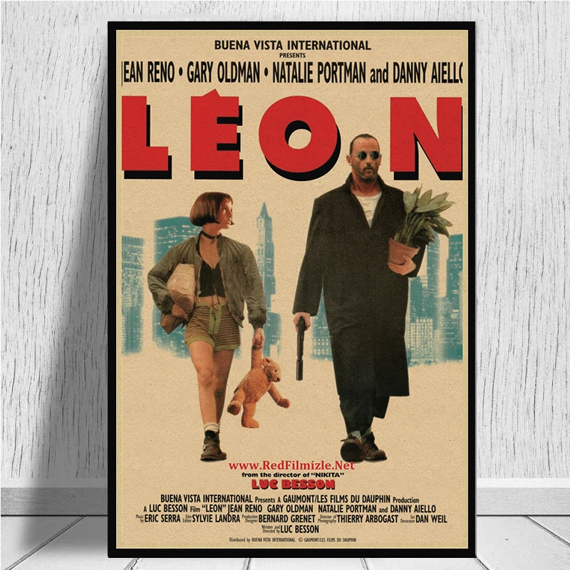 LAITANG Leon профессиональный винтажный фотопостер Настенный декор украшение для