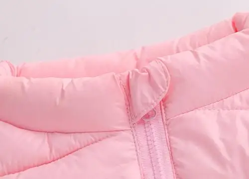 Детское платье без рукавов вниз Теплый Сгущает Зимний жилет водолазка ветровка