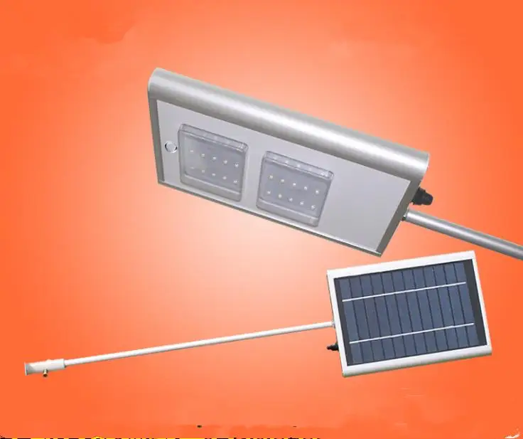 30 LED панель на солнечных батареях Светодиодный уличный свет солнечный датчик