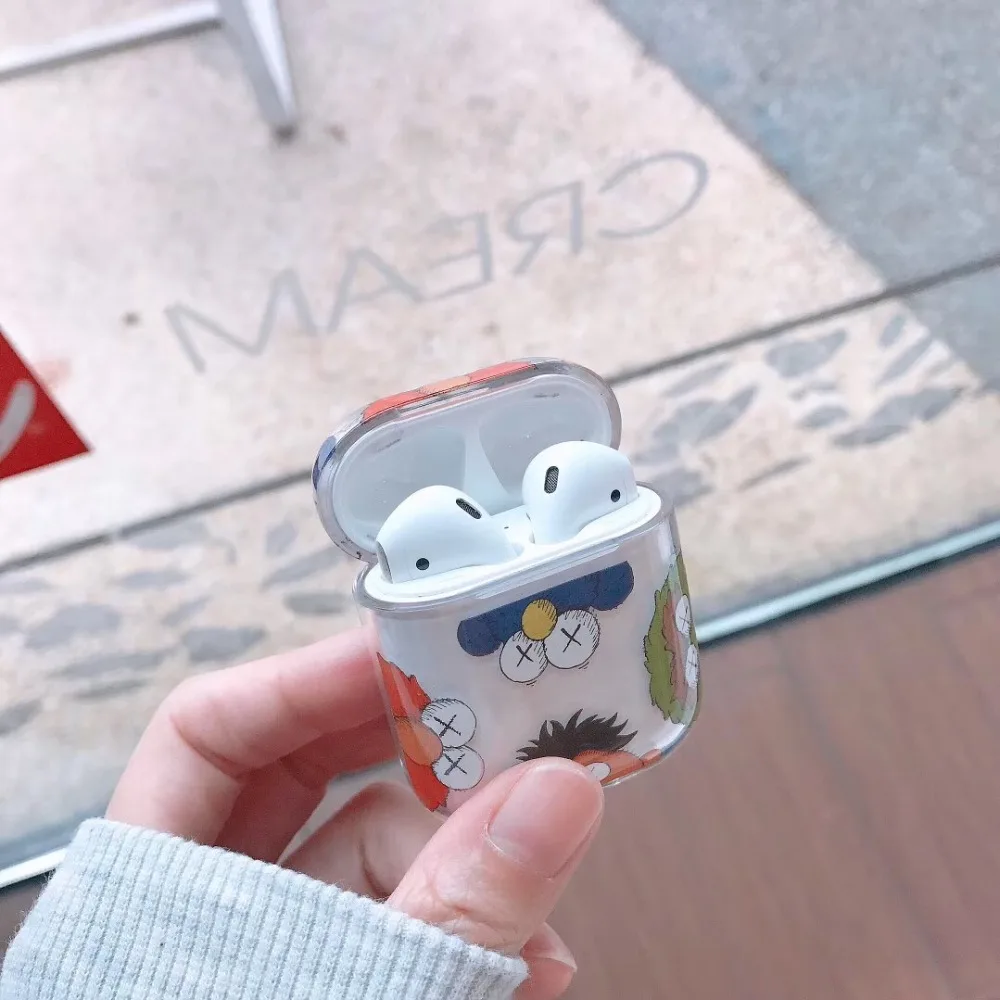 Tide бренд Sesame уличная Силиконовая Bluetooth беспроводная гарнитура Набор для AirPods защитный чехол Аксессуары для Apple зарядная коробка
