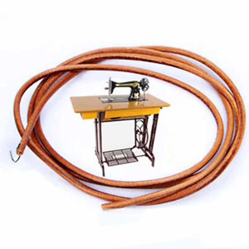 Кожаный Педальный ремень с педалью 1 72 м + крючок для швейной машины ремешок из