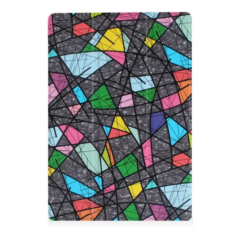 JTC Тонкий складной Флип из искусственной кожи для lenovo Tab 2 A10-70F/L A10-30 X30F/M Tab 3X70 X70F X70M Tab 10 TB-X103F X103F Чехол+ пленка+ ручка - Цвет: JTC