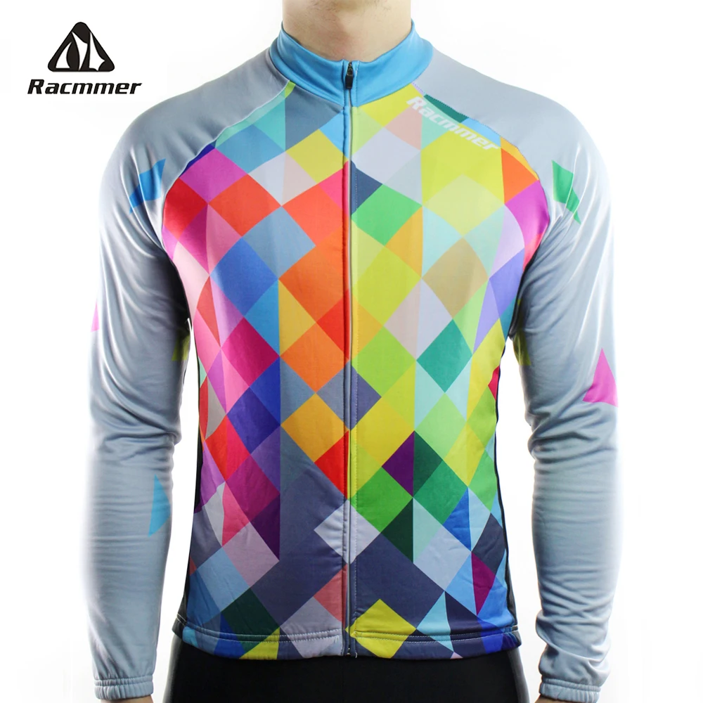 Велосипедная трикотажная футболка с длинным рукавом велосипедная одежда | Спорт