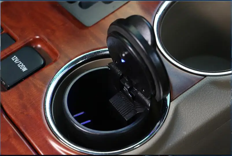 1 шт. портативная автомобильная светодиодная сигарета пепельница для Jeep Commander