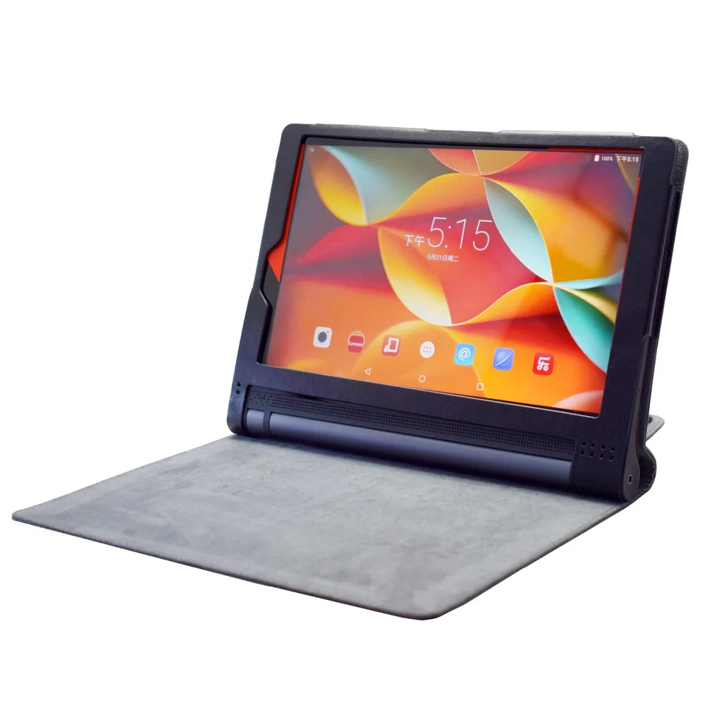 Роскошный чехол для Lenovo YOGA Tab 3 10 1 YT3 X50F x50L X50f откидной Чехол из искусственной кожи