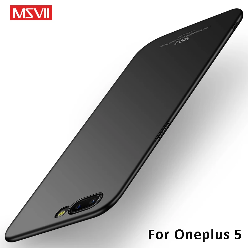 Чехол для OnePlus 5 оригинал Msvii роскошный 360 полный корпус One Plus чехол жесткий матовый